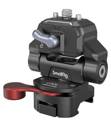 SmallRig 3601C - Drop-In HawkLock Quick Release Monitor Mount with NATO Clamp