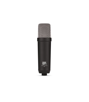 Rode NT1SIGNATUREBLACK - NT1 Signature Series Large-Diaphragm Condenser Microphone (Black)