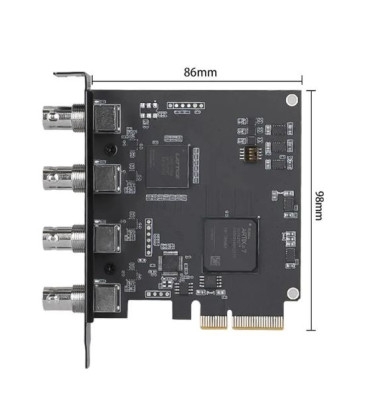 Multicam SDI4 - XS Server + 4 inputs SDI capture card