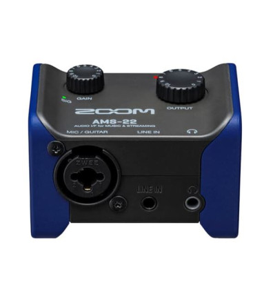 Zoom AMS-22 - Audio Interface for Music & Streaming