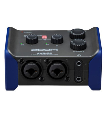 Zoom AMS-24 - Audio Interface for Music & Streaming