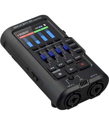 Zoom R4 - Handheld 4-Track Recorder with 32-Bit Float Audio