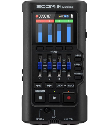 Zoom R4 - Handheld 4-Track Recorder with 32-Bit Float Audio