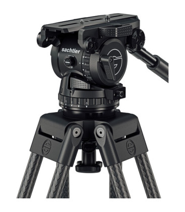 Sachtler 1983 - CF 100 ENG HD 2CF Mid-Level Tripod System with Cine 20 Fluid Head