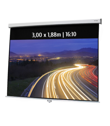 Kimex 041-3438 - Manual Projection Screen 3.00x1.88m 16:10