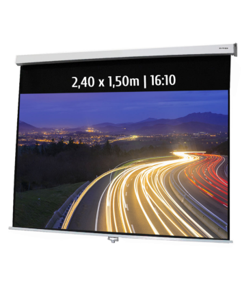 Kimex 041-3435 - Manual Projection Screen 2.40x1.50m 16:10