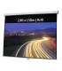 Kimex 041-3435 - Manual Projection Screen 2.40x1.50m 16:10