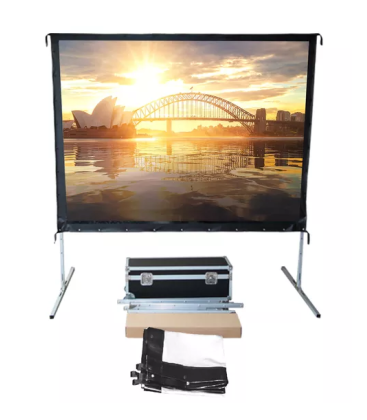 Kimex 046-1906 - Front Projection Screen Suitcase Screen 3.05x2.29m 4: 3
