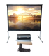 Kimex 046-1906 - Front Projection Screen Suitcase Screen 3.05x2.29m 4: 3