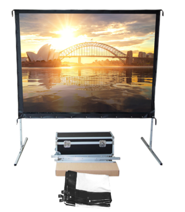 Kimex 046-1916 - Front Projection Screen Surface for Suitcase Screen 3.05 X 1.72m, 16: 9