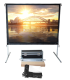 Kimex 046-1916 - Front Projection Screen Surface for Suitcase Screen 3.05 X 1.72m, 16: 9