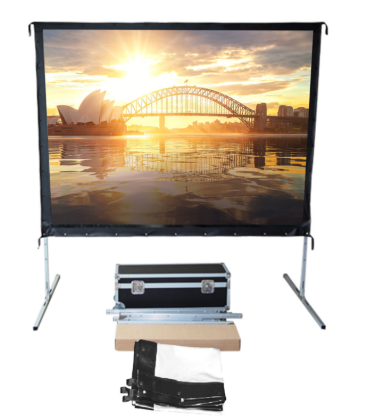 Kimex 046-1915 - Front Projection Screen Surface for Suitcase Screen 2.44 X 1.37m, 16: 9