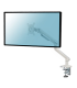 Kimex 015-2411 - Full Motion Desktop Mount for 17"-32" PC Monitor with USB, White