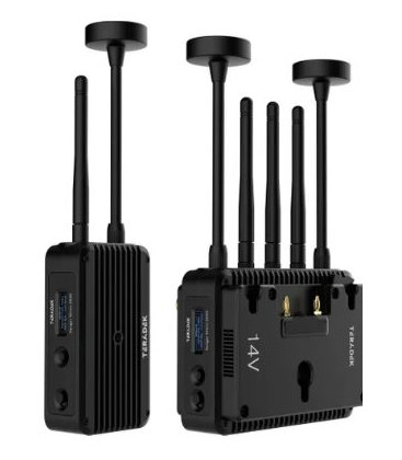 Teradek 10-2555-G26 - Ranger Micro 5000 3G-SDI/HDMI - Wireless TX/RX Deluxe Kit 26V Gold-Mount