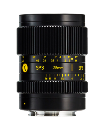 Cooke CO-SP3-25 - SP3 Full Frame Spherical Prime Lens 25 mm, T2.4, E-Mount (Feet/Meters)