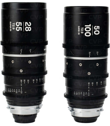 Laowa VE2850BPLS - Nanomorph S35 Zoom 2-Lens Bundle  (28-55mm, 50-100mm) (Silver)