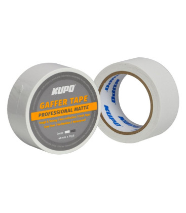 Kupo GTM-515W - Gaffer Tape 48MM (W) X 13.72M (L) / White