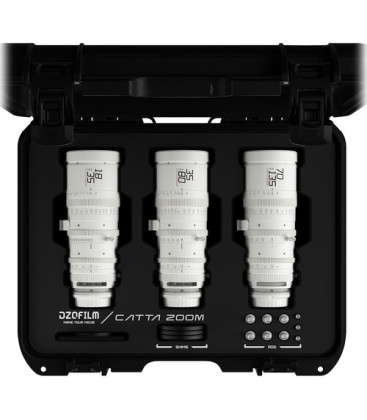 DZOFilm DZO-FFCatta2E3-WH - Catta Zoom 3-Lens Kit White