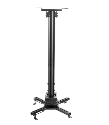 Kimex 052-3011 - Projector Ceiling Mount, Height 60-90cm, Black