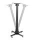 Kimex 052-3011 - Projector Ceiling Mount, Height 60-90cm, Black