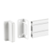 Kimex 150-3307 - Wall Bracket for Slatwall Mounting Rail