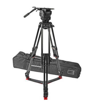 OConnor C1040-30L-F - 1040 Fluid Head & 30L Tripod System with Floor Spreader