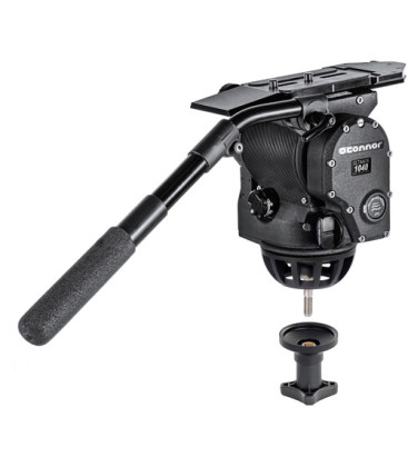 OConnor C1040-30L-M - 1040 Fluid Head & 30L Tripod System with Mid-Level Spreader