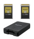 KIT 1   Panasonic Express P2 drive and 2   256GB express P2 for VariCam
