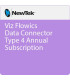 Vizrt VFDCT4ASub - Viz Flowics Data Connector Type 4 Annual Subscription