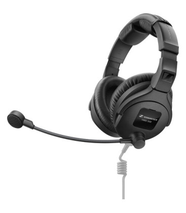 Sennheiser HMD-300 - Dual-Ear Over-Ear Broadcast Headset with Dynamic Mic