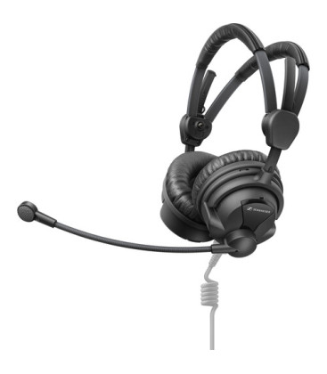Sennheiser HME-26 - Dual-Ear On-Ear Broadcast Headset with Condenser Microphone (No Cable)