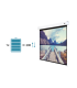Kimex 047-1518 - Battery Powered Electric Projection Screen 3.20 X 1.80m - 16:9 Format