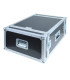 Kimex 101-0106 - 19'' Rack flight Case, Capacity 6U, Double Door