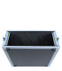 Kimex 101-0106 - 19'' Rack flight Case, Capacity 6U, Double Door