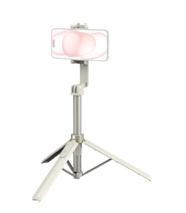 SmallRig 4730 - Portable Selfie Stick Tripod ST-25 White