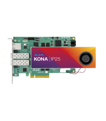 AJA KONA-IP25-R0 - KONA IP25 SDI to SMPTE ST 2110 IP Bidirectional Converter