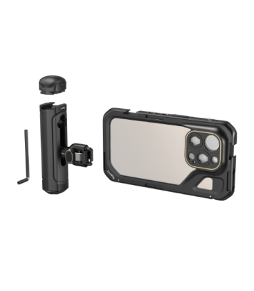 SmallRig 4398B - Mobile Video Kit (Single Handheld) for iPhone 15 Pro