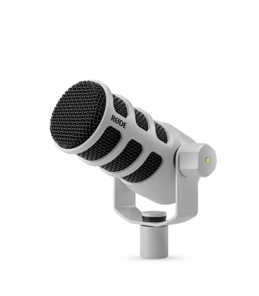 Rode PODMICUSBW - PodMic USB and XLR Dynamic Broadcast Microphone (White)