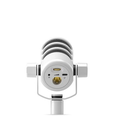 Rode PODMICUSBW - PodMic USB and XLR Dynamic Broadcast Microphone (White)