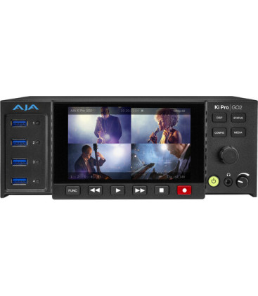 AJA KI-PRO-GO2-R0 - Ki Pro GO2 Multichannel H.264/H.265 Recorder/Player