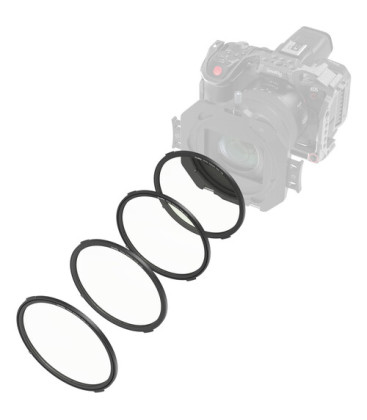 SmallRig 4652 - White Diffusion Filter Kit for Select Matte Boxes