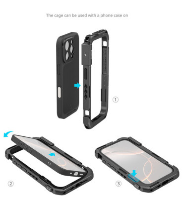 SmallRig 5007 - Mobile Dual Handheld Kit for iPhone 16 Pro