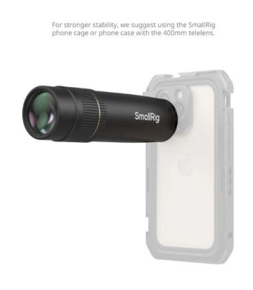SmallRig 4737 - 8x Telephoto Lens for Mobile Phones (T-Mount)