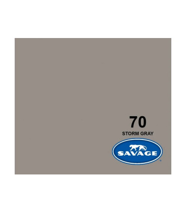 Savage SAV70-12 - Background Paper Storm Gray 2 ,72x11m