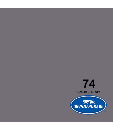 Savage SAV74-12 - Background Paper Smoke Gray 2 ,72x11m