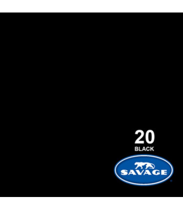 Savage SAV20-140 - Background Paper  Black 3.60x32m