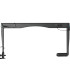 AED Audio MULTI12 HORIZONTAL BRACKET - Steel HORIZONTAL MOUNTING BRACKET, YOKE, BLACK