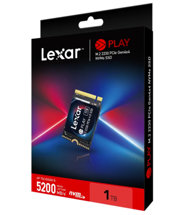 Lexar LNMPLAY001T-RNNNG - PLAY 2230  SSD 1TB PCIe 4.0