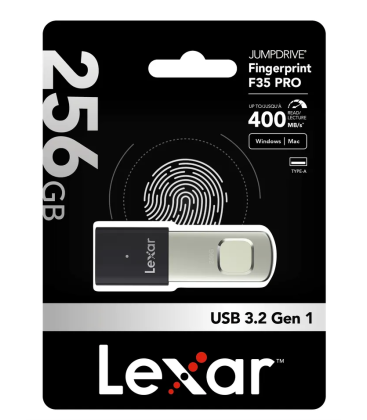 Lexar LJDF35P256G-RNBNG - Fingerprint F35 USB 3.2 256GB