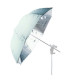 Falcon Eyes 295435 - Jumbo Umbrella UR-T86S Silver/White 216 cm